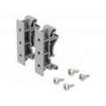 MK-048; DIN-rail mounting holder; Works with: ED-004,ED-008,ED-038; BRAINBOXES
