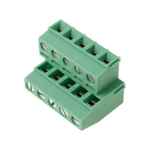 MKKDSN 1,5/ 5-5,08 1726176; PCB terminal block; angled 90°; 5.08mm; ways: 10; on PCBs; tinned; PHOENIX CONTACT