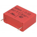 MKY22W32205I00KSSD; Capacitor: polypropylene; Y2; 220nF; 22.5mm; ±10%; 11x21x26.5mm; WIMA MKY22W32205I00KSSD; Capacitor: polypropylene; Y2; 220nF; 22.5mm; ±10%; 11x21x26.5mm; WIMA
