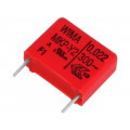 MKY22W22204C00KSSD; Capacitor: polypropylene; Y2; 22nF; 15mm; ±10%; 6x12.5x18mm; 300VAC; WIMA MKY22W22204C00KSSD; Capacitor: polypropylene; Y2; 22nF; 15mm; ±10%; 6x12.5x18mm; 300VAC; WIMA