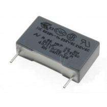 R46KI22200001M; Capacitor: polypropylene; X2; 22nF; 15mm; ±20%; 18x5x11mm; 275VAC; KEMET