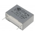 R413I222000M1M; Capacitor: polypropylene; X1,Y2; 22nF; 15mm; ±20%; 7.5x13.5x18mm; KEMET