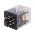 MKS2P AC24; Relay: electromagnetic; DPDT; Ucoil: 24VAC; 10A/250VAC; 10A/30VDC; OMRON MKS2P AC24; Relay: electromagnetic; DPDT; Ucoil: 24VAC; 10A/250VAC; 10A/30VDC; OMRON