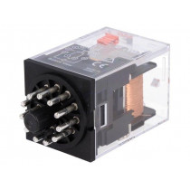 MKS3P-5 AC110; Relay: electromagnetic; 3PDT; Ucoil: 110VAC; 10A/250VAC; 10A/30VDC; OMRON