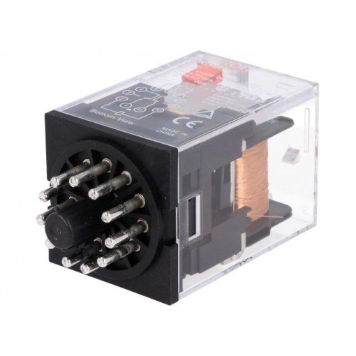 MKS3P-5 AC110; Relay: electromagnetic; 3PDT; Ucoil: 110VAC; 10A/250VAC; 10A/30VDC; OMRON