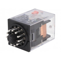 MKS3P-5 AC230; Relay: electromagnetic; 3PDT; Ucoil: 230VAC; 10A/250VAC; 10A/30VDC; OMRON