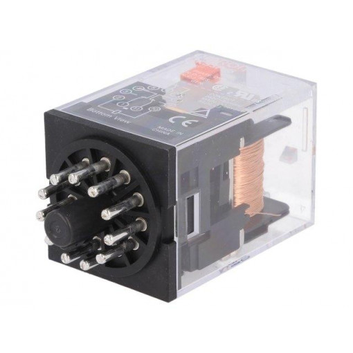 MKS3P-5 AC24; Relay: electromagnetic; 3PDT; Ucoil: 24VAC; 10A/250VAC; 10A/30VDC; OMRON