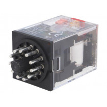 MKS3PIN-5 AC230; Relay: electromagnetic; 3PDT; Ucoil: 230VAC; 10A/250VAC; 10A/30VDC; OMRON