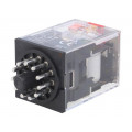 MKS3PIN-5 AC24; Relay: electromagnetic; 3PDT; Ucoil: 24VAC; 10A/250VAC; 10A/30VDC; OMRON MKS3PIN-5 AC24; Relay: electromagnetic; 3PDT; Ucoil: 24VAC; 10A/250VAC; 10A/30VDC; OMRON