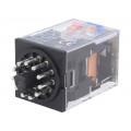 MKS3PIN-5 DC24; Relay: electromagnetic; 3PDT; Ucoil: 24VDC; 10A/250VAC; 10A/30VDC; OMRON MKS3PIN-5 DC24; Relay: electromagnetic; 3PDT; Ucoil: 24VDC; 10A/250VAC; 10A/30VDC; OMRON