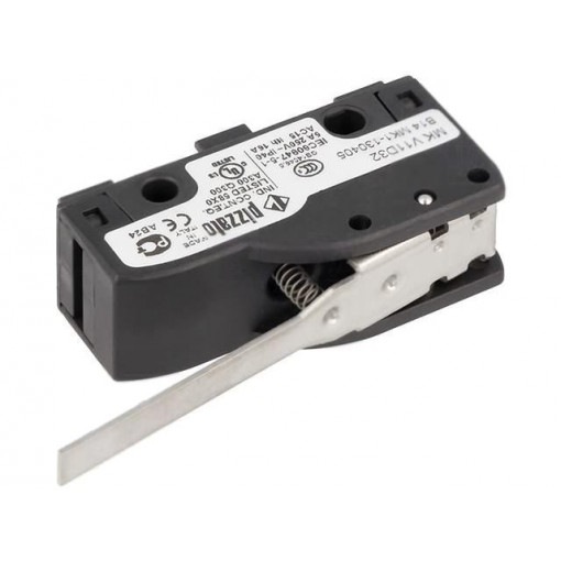 MK V11D32; Microswitch SNAP ACTION; with lever; SPDT; 6A/250VAC; 5A/24VDC; PIZZATO ELETTRICA