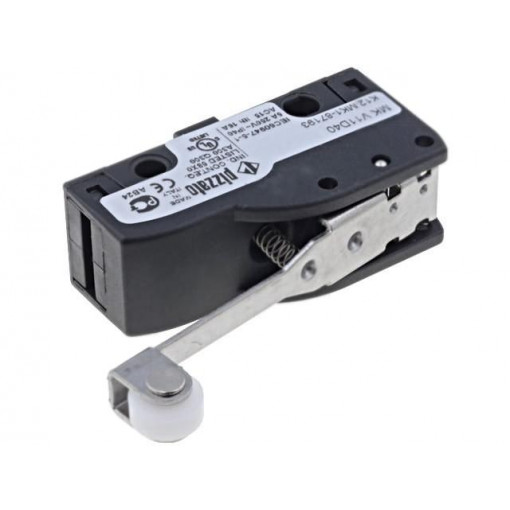 MK V11D40; Microswitch SNAP ACTION; with lever (with roller); SPDT; Pos: 2; PIZZATO ELETTRICA