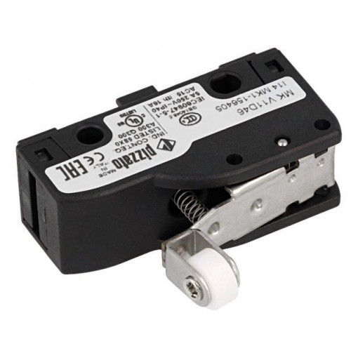 MK V11D46; Microswitch SNAP ACTION; with lever,with transverse roller; PIZZATO ELETTRICA