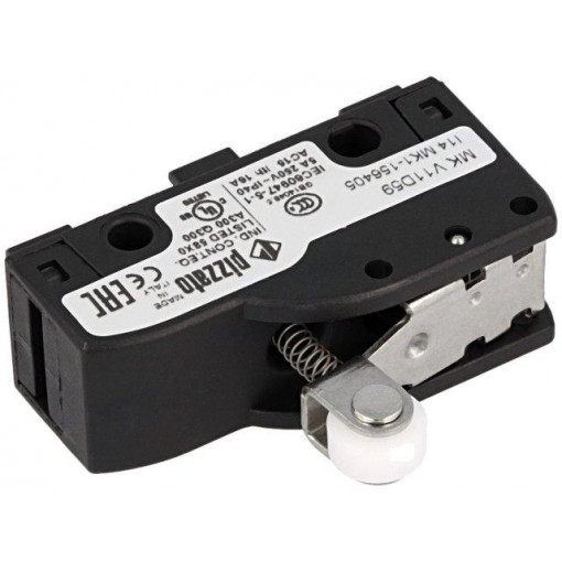 MK V11D59; Microswitch SNAP ACTION; with lever (with roller); SPDT; Pos: 2; PIZZATO ELETTRICA