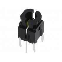 ML5-H03K-WQA; Microswitch TACT; SPST-NO; Pos: 2; 0.05A/12VDC; THT; LED; white; DIPTRONICS