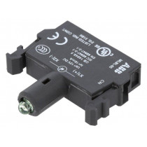 1SFA611621R1002; Illuminating unit; 22mm; M2S,MPD,MPEK,MPET,MPI,MPM,MTS; front; ABB