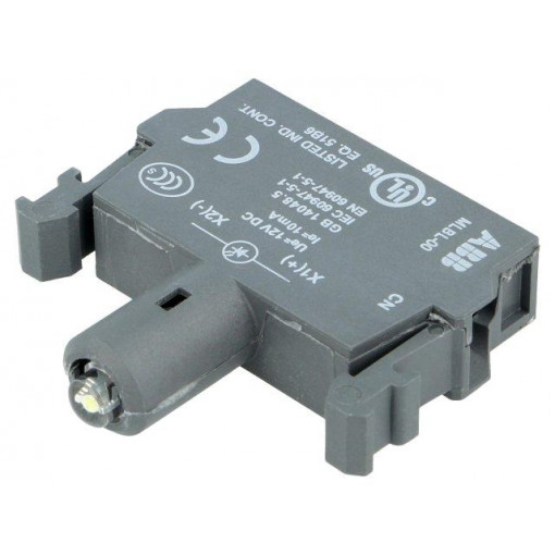 1SFA611621R1005; Illuminating unit; 22mm; M2S,MPD,MPEK,MPET,MPI,MPM,MTS; front; ABB