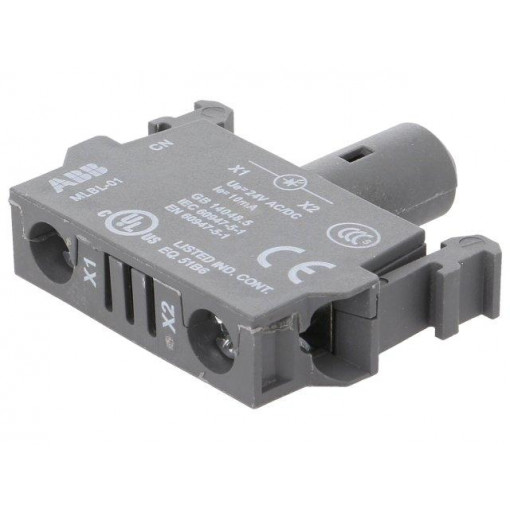 1SFA611621R1015; Illuminating unit; 22mm; M2S,MPD,MPEK,MPET,MPI,MPM,MTS; front; ABB