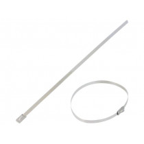 MLT2S-CP; Cable tie; L: 201mm; W: 4.6mm; stainless steel AISI 304; 890N; PANDUIT