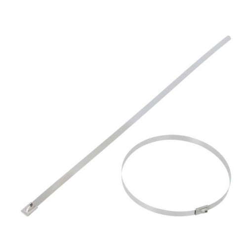 MLT4H-LP; Cable tie; L: 362mm; W: 7.9mm; stainless steel AISI 304; 2kN; PANDUIT