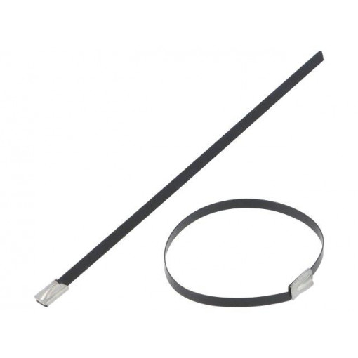 MLTFC1.5S-CP316; Cable tie; L: 157mm; W: 4.6mm; acid resistant steel AISI 316; 445N; PANDUIT