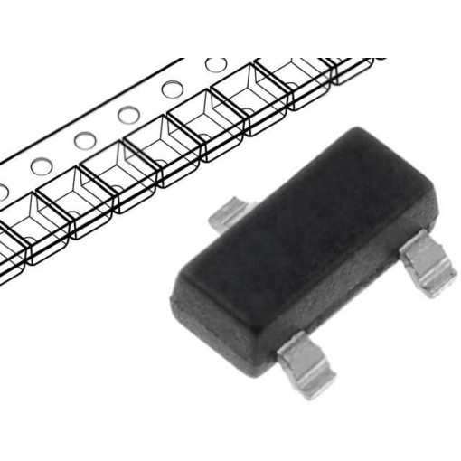 MMBFJ309LT1G; Transistor: N-JFET; unipolar; 25V; 30mA; 225mW; SOT23; Igt: 10mA; ON SEMICONDUCTOR MMBFJ309LT1G; Transistor: N-JFET; unipolar; 25V; 30mA; 225mW; SOT23; Igt: 10mA; ON SEMICONDUCTOR