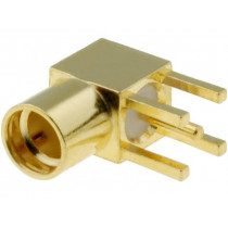 MMCX-11; Socket; MMCX; female; angled 90°; THT; gold-plated; NINIGI
