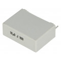 MMK27.5106J100F12L4TRAY; Capacitor: polyester; 10uF; 63VAC; 100VDC; Pitch: 27.5mm; ±5%; KEMET