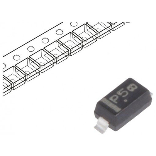 MMSZ5270BT1G; Diode: Zener; 0.5W; 91V; SMD; reel,tape; SOD123; single diode; ON SEMICONDUCTOR