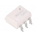 MOC3021SM; Optotriac; 5.3kV; Uout: 400V; Gull wing 6; Channels: 1; ON SEMICONDUCTOR (FAIRCHILD) MOC3021SM; Optotriac; 5.3kV; Uout: 400V; Gull wing 6; Channels: 1; ON SEMICONDUCTOR (FAIRCHILD)