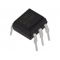 MOC3023; Optotriac; 5kV; Uout: 400V; without zero voltage crossing driver; LITEON