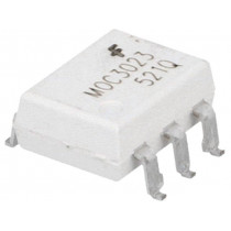 MOC3023SM; Optotriac; 5kV; Uout: 400V; without zero voltage crossing driver; ON SEMICONDUCTOR (FAIRCHILD)