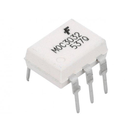 MOC3032M; Optotriac; 7.5kV; triac; DIP6; Channels: 1; 2kV/μs; ON SEMICONDUCTOR (FAIRCHILD)