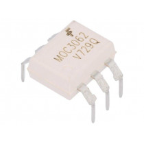 MOC3062TVM; Optotriac; 4.17kV; triac; DIP6; Channels: 1; 0.6kV/μs; ON SEMICONDUCTOR (FAIRCHILD)