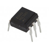 MOC3063; Optotriac; 5kV; Uout: 600V; zero voltage crossing driver; DIP6; LITEON