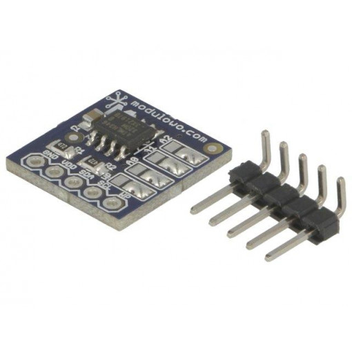MOD-50; Extension module; pin strips; Features: AT24C32D EEPROM memory; MODULOGY