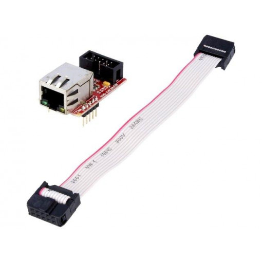 MOD-ENC28J60; Dev.kit: Microchip; I/O lines on pin header; OLIMEX