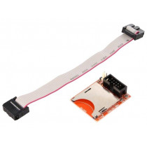 MOD-SDMMC; Module with SD/MMC memory card slot; UEXT; prototype board; OLIMEX