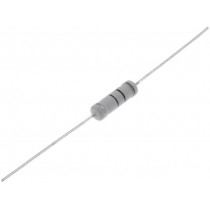 MOF3WS-47K; Resistor: metal oxide; THT; 47kΩ; 3W; ±5%; Ø5x15mm; axial; SR PASSIVES