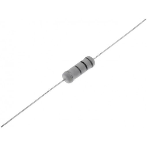 MOF5WS-47R; Resistor: metal oxide; THT; 47Ω; 5W; ±5%; Ø6x17mm; axial; SR PASSIVES