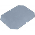 MP 2419; Mounting plate; zinc-plated steel; W: 210mm; L: 160mm; TA2419; FIBOX