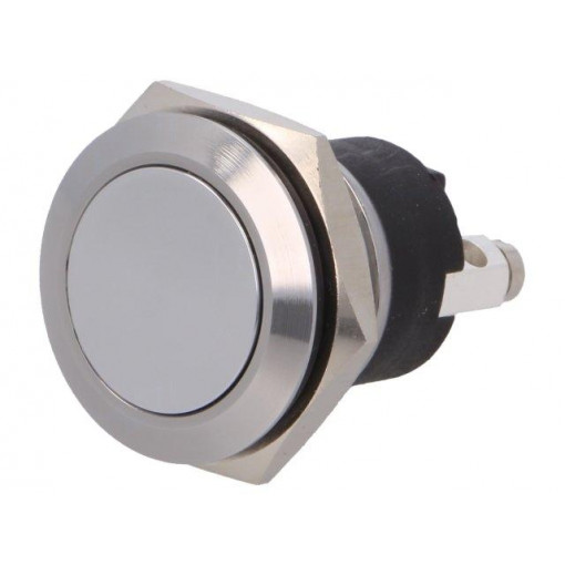 MPB037; Switch: vandal resistant; Pos: 2; SPST; 1A/50VAC; 1A/50VDC; IP68; BULGIN