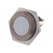 MPB038; Switch: vandal resistant; Pos: 2; SPST-NO + SPST-NC; 5A/250VAC; BULGIN