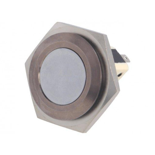 MPB038; Switch: vandal resistant; Pos: 2; SPST-NO + SPST-NC; 5A/250VAC; BULGIN