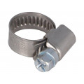 D2008016; Worm gear clamp; W: 9mm; Clamping: 8÷16mm; chrome steel AISI 430; MPC INDUSTRIES D2008016; Worm gear clamp; W: 9mm; Clamping: 8÷16mm; chrome steel AISI 430; MPC INDUSTRIES