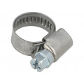 D2010; Worm gear clamp; W: 9mm; Clamping: 10÷16mm; chrome steel AISI 430; MPC INDUSTRIES D2010; Worm gear clamp; W: 9mm; Clamping: 10÷16mm; chrome steel AISI 430; MPC INDUSTRIES