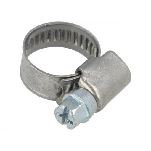 D2010; Worm gear clamp; W: 9mm; Clamping: 10÷16mm; chrome steel AISI 430; MPC INDUSTRIES