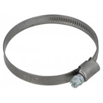 D2050; Worm gear clamp; W: 9mm; Clamping: 50÷70mm; chrome steel AISI 430; MPC INDUSTRIES