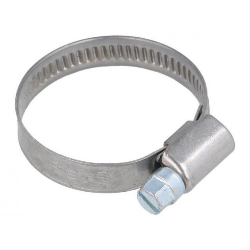 D4025; Worm gear clamp; W: 9mm; Clamping: 25÷40mm; chrome steel AISI 430; MPC INDUSTRIES