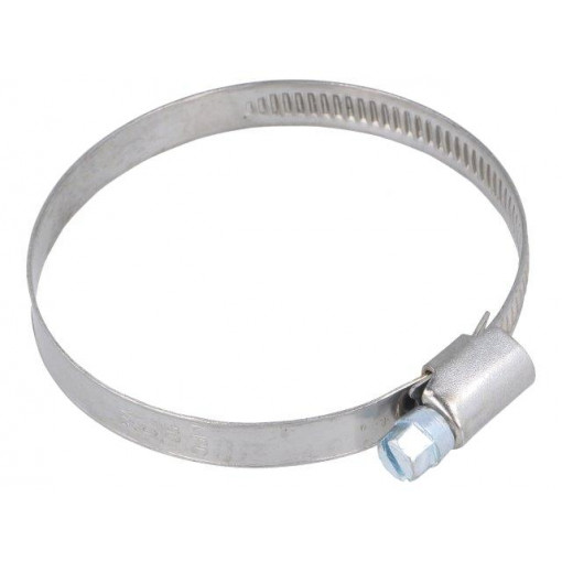 D4050; Worm gear clamp; W: 9mm; Clamping: 50÷70mm; chrome steel AISI 430; MPC INDUSTRIES